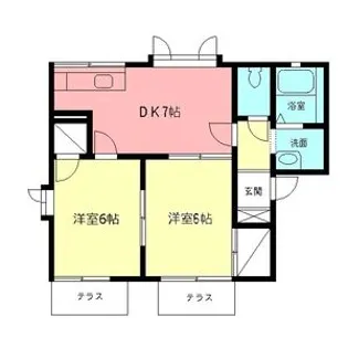 パストラルハイムA【1階】の間取り