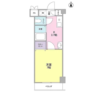 シーダーパーク【1階】の間取り