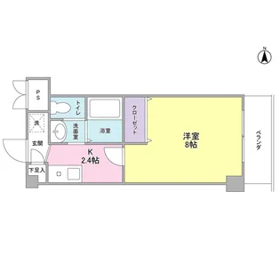 シーダーパーク【1階】の間取り