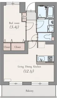 ルシエール桜台【2階】の間取り