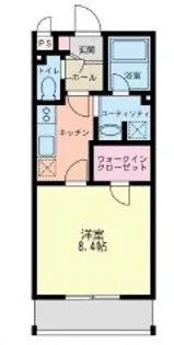 シモソフィー【301号室】の間取り