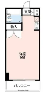 ブランニュー本厚木【2階】の間取り