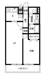 アムール EM【2階】の間取り