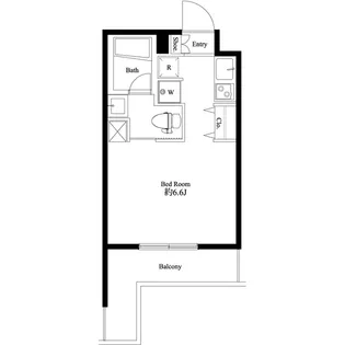エフパークレジデンス妙蓮寺【1階】の間取り