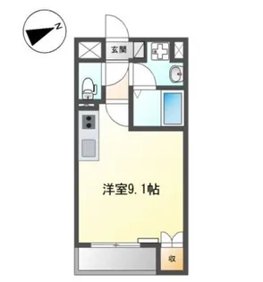 アメイジア(AMEIJIA)玉川学園【1階】の間取り