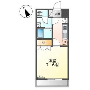 メゾン・ド・オリーブ【2階】の間取り
