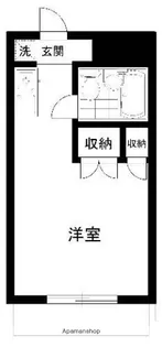 メゾン・ド・ポエート【5階】の間取り