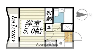 メゾン・ド・フレーズ【3階】の間取り