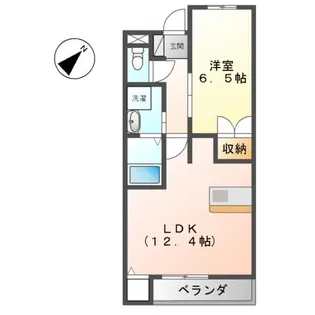 ソワール鎌倉【3階】の間取り