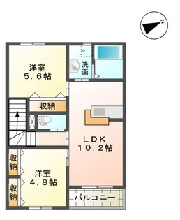 ラークヒル【2階】の間取り