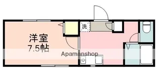 ハウズライフ本厚木駅前館【1階】の間取り
