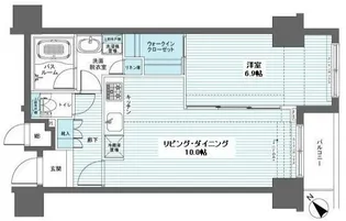 フェニックス新横濱参番館【6階】の間取り