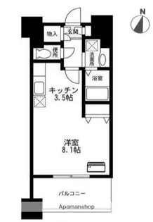 神奈川県海老名市中央2丁目【マンション】の間取り