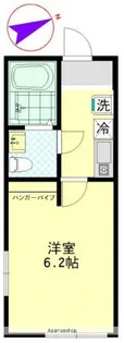 グランディール磯子【1階】の間取り
