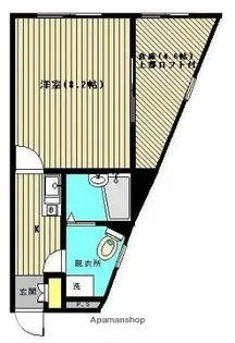 サン・デ・クレセール【2階】の間取り