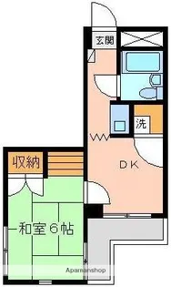金沢八景相川ビル【2階】の間取り