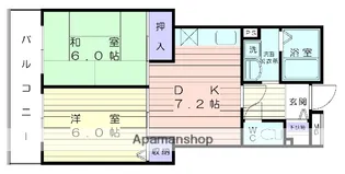 JTハイツ上大岡【1階】の間取り