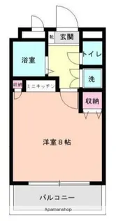 ル・シェルキタカドⅡ【2階】の間取り