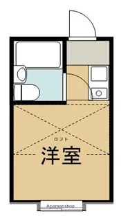 パンシオン 元住吉【1階】の間取り