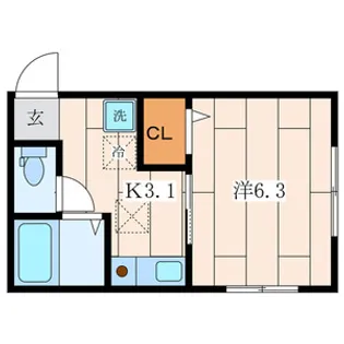 アミティエ【2階】の間取り