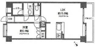 サンパティーク【5階】の間取り
