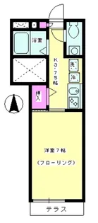 コーラル K【1階】の間取り