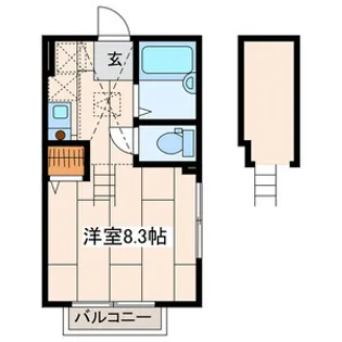 プレッソ新杉田【1階】の間取り