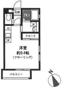 エミレシア【1階】の間取り