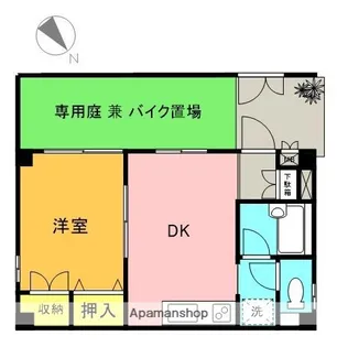 神奈川県横浜市南区万世町2丁目【マンション】の間取り