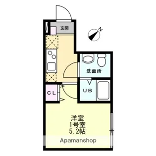 シーガルフラット杉田【3階】の間取り