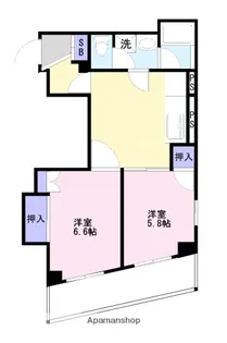 トップアングルビル【3階】の間取り