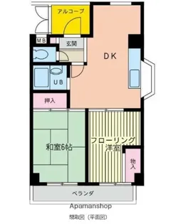 サニーヒル蔵方【4階】の間取り