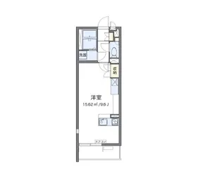 ミランダブルーアゼリア【2階】の間取り