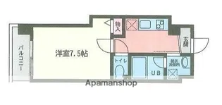 エヴァレジデンス【3階】の間取り