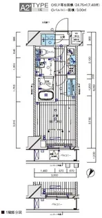 神奈川県横浜市南区永楽町1丁目【マンション】の間取り