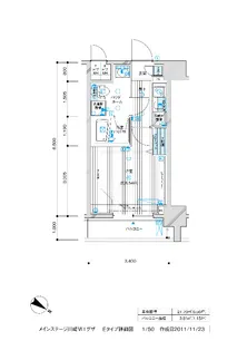 メインステージ川崎Ⅵエグザ【5階】の間取り