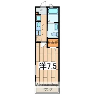 ミレーヌ仲町台【2階】の間取り