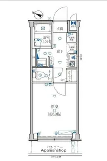 GRACEHILLSYOKOHAMA(グレイスヒルズヨコハマ【5階】の間取り