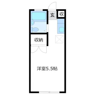 キャッスル鎌倉【1階】の間取り