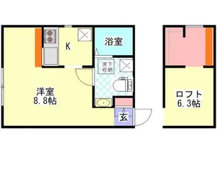 プリマFELICE【2階】の間取り