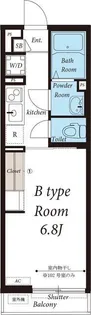 リブリ・サン茅ヶ崎【3階】の間取り