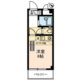 シーサイドカモシタ【3階】の間取り