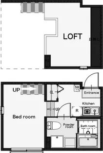 ラ・シエル【2階】の間取り