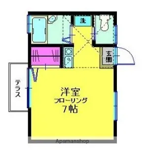 TOHEI西寺尾【1階】の間取り