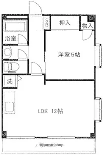コーポサンシャイン21【2階】の間取り