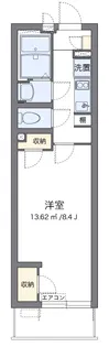 クレイノレジデンス追分【2階】の間取り