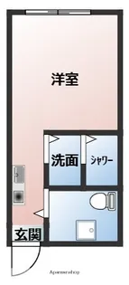 ポンデロッサ弘明寺【3階】の間取り