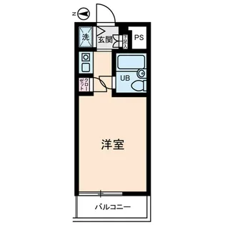 ダイホープラザ鶴見【2階】の間取り