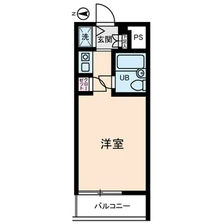 ダイホープラザ鶴見【2階】の間取り