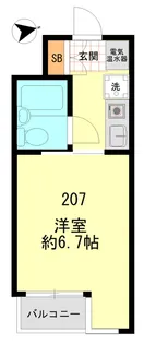 日神パレス戸塚【2階】の間取り